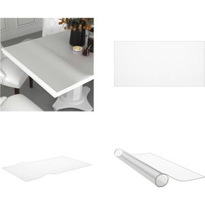 vidaXL Tafelbeschermer 200x100 cm 1-6 mm PVC mat - Tafelbeschermer - Tafelbeschermers - Tafelfolie - Tafelfolies
