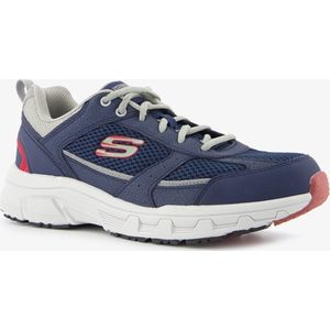 Skechers Oak Canyon heren wandelschoenen A - Blauw - Maat 43 - Extra comfort - Memory Foam