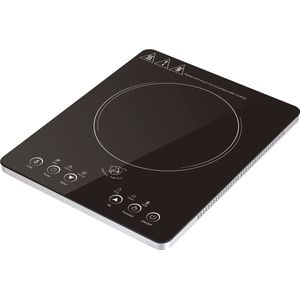 Royal Swiss ® - Inductie Kookplaat - Vrijstand - 1 Pit - 2000W - Touch control