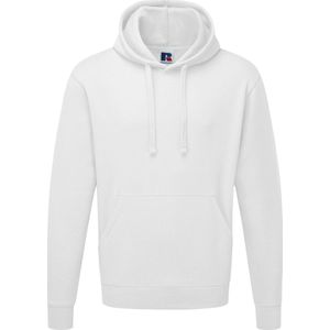 Russell- Authentic Hoodie - Wit - XS
