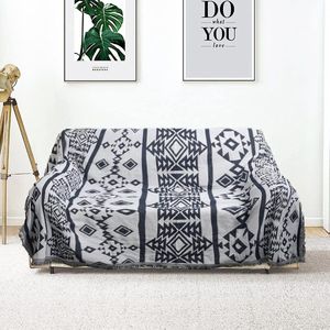 Deken boho-stijl, boho-stijl, woondeken, sprei, 130 x 180 cm, 100% handgeweven katoen, dubbelzijdig gebreid, kwastjes, woondeken, sofadeken, vintage Indiase decoratie voor kamer, bank, bed, stoel