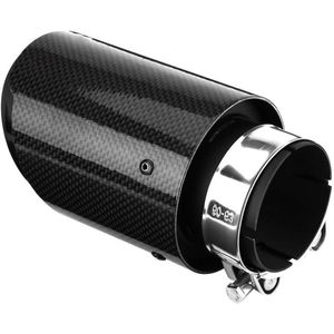 Exhaust Muffler-Tip Carbon Fiber Style for 63mm 89mm Tailpipe