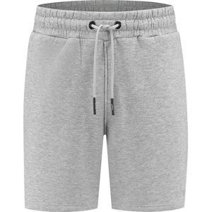 Ballin Amsterdam - Heren Regular fit Shorts Sweat - Grey - Maat XL