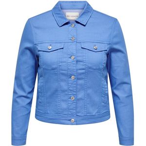 Only Carmakoma Carlock jacket blauw maat 48