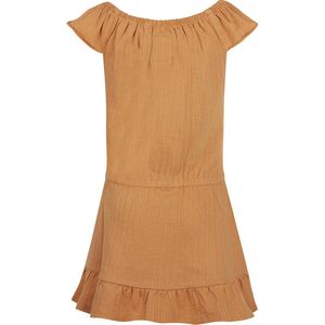 Koko Noko R-girls 1 Meisjes Jurk - Camel - Maat 116