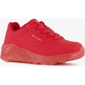 Skechers Uno Ice jongens sneakers rood - Maat 31 - Extra comfort - Memory Foam