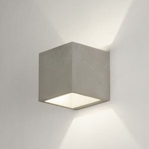 Lumidora Wandlamp 72423 - G9 - Grijs - Betongrijs - Beton