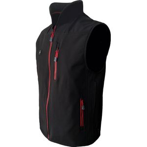 Capit Verwarmde Bodywarmer incl. accu - Infrarood - Softshell - Carbonwire - Maat L/XL