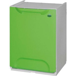 Groene Polypropyleen Recyclingsbak met 20L aanbetaling