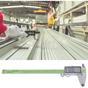 Digitale schuifmaat - roestvrijstalen elektronische liniaal - hoge sterkte nauwkeurigheid - 001 mm - doe-het-zelfmeting(200mm)