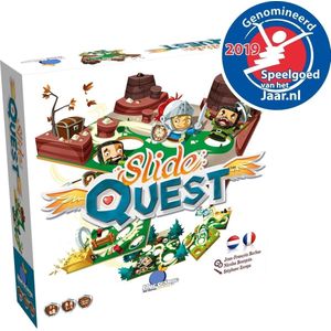 Slide Quest - Bordspel voor kinderen en familie - Leeftijd 7-40 - 1-4 spelers - Speeltijd 30 minuten