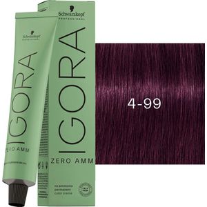 Igora Zero Amm Color Cream - 60ml