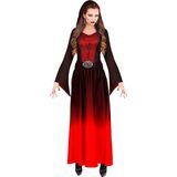 WIDMANN - Rode gothic dame vampier vermomming - S
