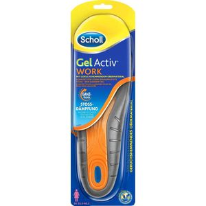 Scholl Inlegzolen Gel Activ Work voor dames  (1 paar)