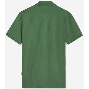 A-dam Green Rocket - Polo Shirt - Heren - Volwassenen - Vegan - Korte Mouwen - Polo's - Katoen - Groen - XXL