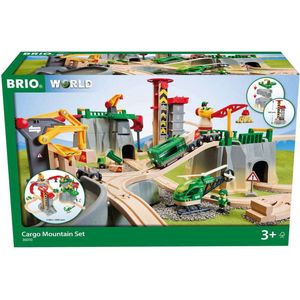 BRIO Cargo Mountain Set - 36010 - Treinbaan