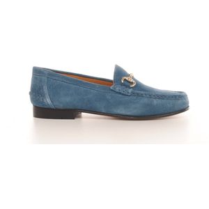 maury dames mocassins calcutta bleu