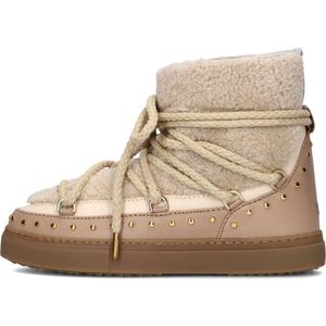 Inuikii Curly Rock Laarzen - Leer - Dames - Beige - Maat 41