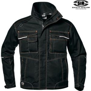 SIR SAFETY GEMINI JACKET Werkjas Canvas Zwart Heren Werkjas - Handige Zakken met Meerdere Zakken