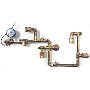 Gran Vida® - Lamp van Waterleidingen - Industriële Vintage Stijl - Uniek Design