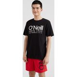 O'Neill T-Shirt Men CALI ORIGINAL T-SHIRT Black Out - B Xs - Black Out - B 100% Katoen Round Neck