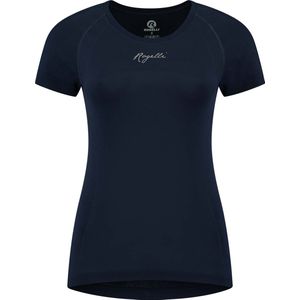 Rogelli Essential Sportshirt - Korte Mouwen - Dames - Blauw - Maat L