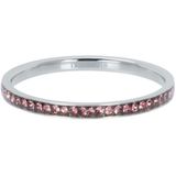 iXXXi Vulring Zirconia Pink Zilver 2mm - maat 18