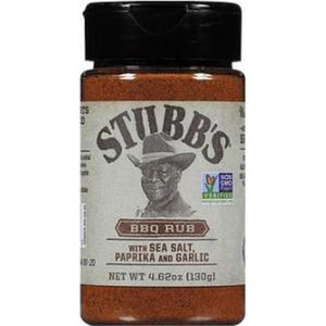 Stubb's Bar-B-Q Rub 130 g - Barbecue kruiden specerijen - Stubbs - BBQ RUB - 130 g