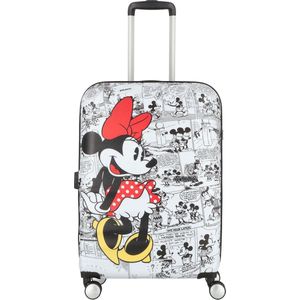 American Tourister Reiskoffer - Wavebreaker Disney spinner (4 wielen) 67/24 - Mickey comics White - 64 l