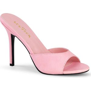 Pleaser - CLASSIQUE-01 Muiltjes met hak - US 13 - 44 Shoes - Roze