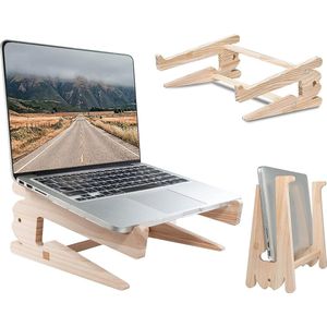 laptopstandaard, Ergonomische Laptop Stand, Verstelbare Laptophouder (S)