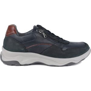 Waldläufer H-Max - heren sneaker - blauw - maat 44.5 (EU) 10 (UK)