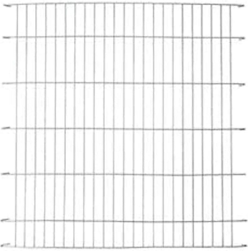 Scheidingswand voor hondenkooi - 122 cm - zilverkleurig - hondenafscheiding Hondenbench