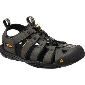 Keen Clearwater CNX Leather Sandalen grijs Maat 44,5