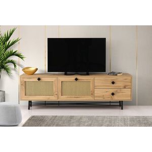 Emob- TV Meubel Tv - 180cm - Bruin