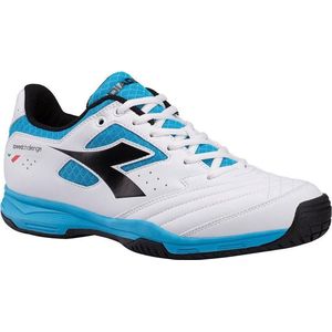 Diadora S. Challenge SG - Tennisschoenen - Unisex - Maat 46 - Wit/Lichtblauw