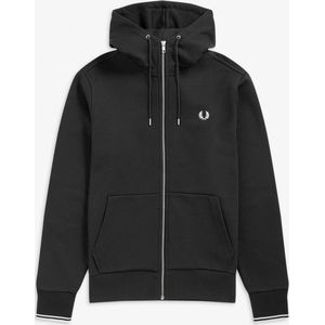 Fred Perry Hooded Sweatvest Vest Mannen - Maat XS