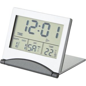Digitale Reiswekker met Alarm, Kalender en Temperatuurweergave