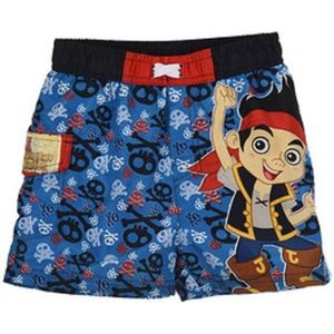 Jake de Piraat zwembroek - maat 110 - lichtblauw - Jake and the Neverland Pirates zwemboxer