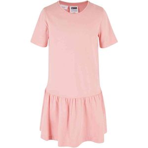 Urban Classics - Valance Tee Kinder Korte jurk - Kids 146/152 - Roze