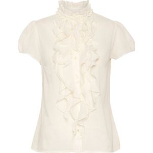 Saint Tropez TilliSZ SS Shirt Dames Blouse - Maat L