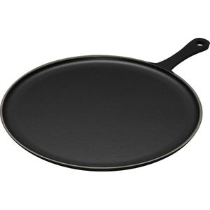 Le Creuster Gietijzeren pannenkoekpan - Mat Zwart - 27cm