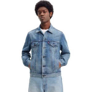 Levi's Vintage Fit Trucker Jacket 773800058, Mannen, Blauw, Jasje, maat: M