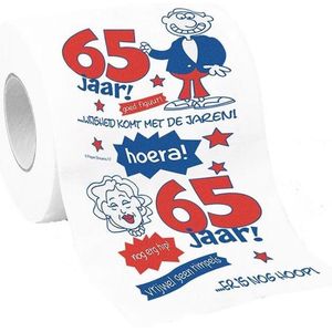 Toiletpapier 65 jaar
