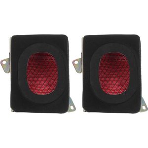 Luchtfilter Scooter 2 Stuks - Luchtfilter Cleaner voor GY6 125CC 150CC Scooter - Vervangende Onderdelen .