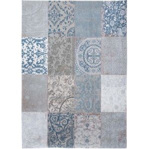 Louis de Poortere - Vintage Vloerkleed 200x280 - Blauw