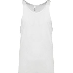 Triblend herentanktop sportshirt 'Proact' White - XL