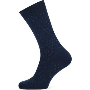 Marcmarcs 2-pack- Heren katoenen sokken met print - 42 - Blauw