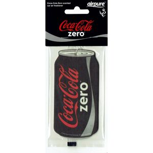 Coca Cola Zero Auto Geurhanger - Luchtverfrisser - 11cm - Cola Zero - Cola Zero blikje - Autoverfrisser