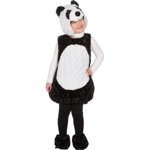 Wilbers & Wilbers - Panda Kostuum - Kleine Reuzenpanda Kind Kostuum - - Maat 86 - Carnavalskleding - Verkleedkleding